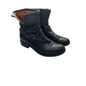 Fiorentini+Baker Black Eli Boots/Booties size EU 39 US 8